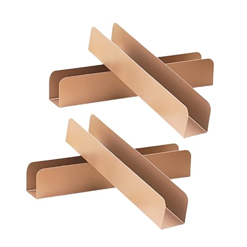 WATERBELINE Set mit 4 Keksformen, rechteckig, Karbonstahl, Backformen für Gebäck und Brot, praktische Antihaft-Kuchen-Backformen von WATERBELINE