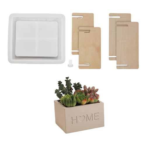 WATERBELINE Silikonformen für Zuhause, Blumentöpfe, Pflanzenformen, Ornamente, Gipsformen, handgefertigt, Kerzen, Tassen, Epoxidharz-Formen von WATERBELINE