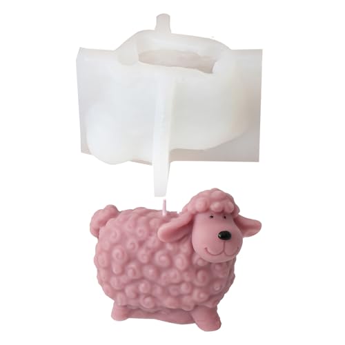 WATERBELINE Silikonformen in Tierform, Katzen- und Hundeform, für Epoxidharz, Kerzen, Seife, Gips, Dekorationen, Gips-Silikonformen von WATERBELINE