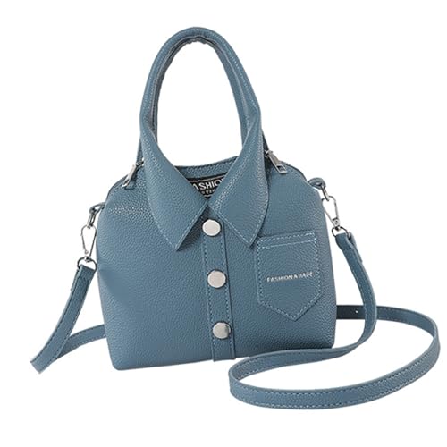 WATERBELINE Umhängetasche für Damen, modische PU-Lederform, Schultertasche, Tragegriff oben, Handtasche mit verstellbarem Riemen WATERBELINE Umhängetasche für Damen, modische PU-Lederform, Schultertasche, Tragegriff oben, Handtasche mit verstellbarem Riemen von WATERBELINE