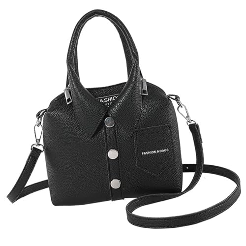 WATERBELINE Umhängetasche für Damen, modische PU-Lederform, Schultertasche, Tragegriff oben, Handtasche mit verstellbarem Riemen WATERBELINE Umhängetasche für Damen, modische PU-Lederform, Schultertasche, Tragegriff oben, Handtasche mit verstellbarem Riemen von WATERBELINE