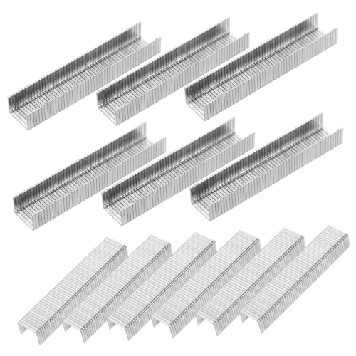 WATIIFUFU 1000Stücke Pneumatische Förmige Nägel für Holzarbeiten Metallklammern für Polsterung Einfach zu Bedienen Langlebig für Heimwerkerprojekte von WATIIFUFU