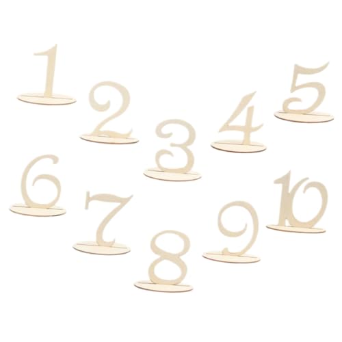 WATIIFUFU 10st Tischnummernkarte Aus Holz Tischnummernschild Schilder Für Den Hochzeitsempfang Tischnummern Für Den Hochzeitsempfang Banketttischnummern Hochzeitsdeko Tischdekoration Beige WATIIFUFU 10st Tischnummernkarte Aus Holz Tischnummernschild Schilder Für Den Hochzeitsempfang Tischnummern Für Den Hochzeitsempfang Banketttischnummern Hochzeitsdeko Tischdekoration Beige von WATIIFUFU