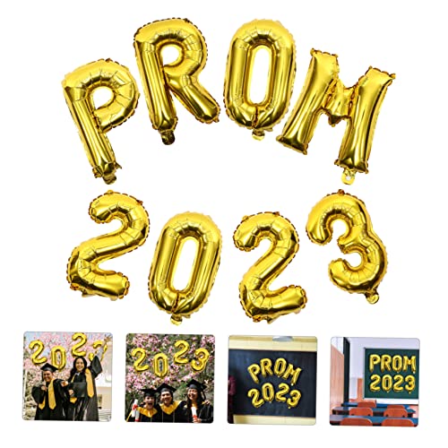 WATIIFUFU 2 Sätze Graduation Ballons Prom Party Dekoration Festival Luftballons für Abschlussfeier Sichere und Praktische Folienballons Deko für Fotohintergrund und Festgestaltung WATIIFUFU 2 Sätze Graduation Ballons Prom Party Dekoration Festival Luftballons für Abschlussfeier Sichere und Praktische Folienballons Deko für Fotohintergrund und Festgestaltung von WATIIFUFU