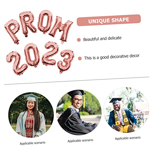 WATIIFUFU 2 Sätze Graduation Party Luftballons Roségold Prom Folienballons Dekoration für Abschlussfeier Klassenzimmer Party Zubehör WATIIFUFU 2 Sätze Graduation Party Luftballons Roségold Prom Folienballons Dekoration für Abschlussfeier Klassenzimmer Party Zubehör von WATIIFUFU