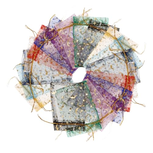 WATIIFUFU 50 Stück Schmuckaufbewahrungsbeutel Organza Kordelzugbeutel Geschenkbeutel Schmuckbeutel Geschenkbeutel Kleine Aufbewahrungsbeutel Für Süßigkeiten Organzabeutel Süßigkeitenbeutel WATIIFUFU 50 Stück Schmuckaufbewahrungsbeutel Organza Kordelzugbeutel Geschenkbeutel Schmuckbeutel Geschenkbeutel Kleine Aufbewahrungsbeutel Für Süßigkeiten Organzabeutel Süßigkeitenbeutel von WATIIFUFU