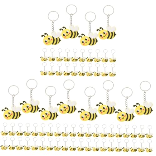 WATIIFUFU 72 Stück Bienen Schlüsselanhänger, Kreativer Anhänger, Metall Bienen Schlüsselring, Bienen Schlüsselanhänger, Cartoon Bienen Anhänger, Schlüsselanhänger, Autoschlüssel Anhänger, WATIIFUFU 72 Stück Bienen Schlüsselanhänger, Kreativer Anhänger, Metall Bienen Schlüsselring, Bienen Schlüsselanhänger, Cartoon Bienen Anhänger, Schlüsselanhänger, Autoschlüssel Anhänger, von WATIIFUFU