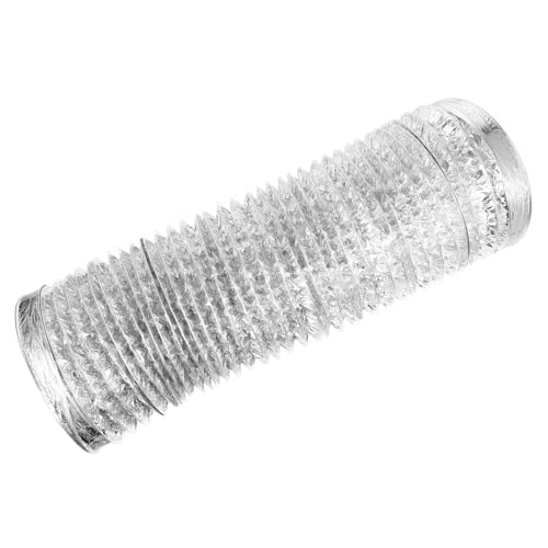 WATIIFUFU Hochtemperaturbeständiger Aluminiumfolie Lüftungsschlauch Durchmesser Flexibel für Hvac Abluft Küchen Bad Gewächshaus Zelt WATIIFUFU Hochtemperaturbeständiger Aluminiumfolie Lüftungsschlauch Durchmesser Flexibel für Hvac Abluft Küchen Bad Gewächshaus Zelt von WATIIFUFU