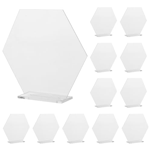 WATIIFUFU Moderne Acryl-sitzkarten 18 Leere Tischnummernschilder Für Hochzeiten Für Partygeschenke WATIIFUFU Moderne Acryl-sitzkarten 18 Leere Tischnummernschilder Für Hochzeiten Für Partygeschenke von WATIIFUFU