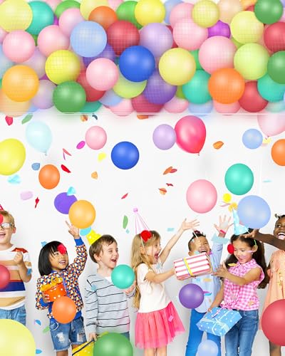 Balloon Drop Net Kit - 200 Metallic Ballons, 15.74 x 3.28 Ft Balloon Release Net for Ceiling Release, Birthday, Silvester, Wedding, Graduation Balloons Drop Decorations Balloon Drop Net Kit - 200 Metallic Ballons, 15.74 x 3.28 Ft Balloon Release Net for Ceiling Release, Birthday, Silvester, Wedding, Graduation Balloons Drop Decorations von WAUGODD