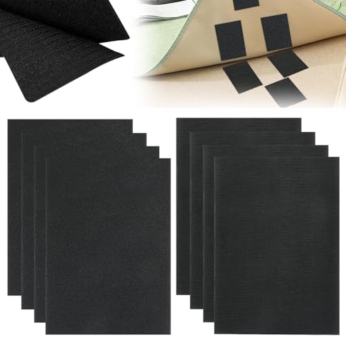 4 Stück Klettband zum Nähen 20x30cm, Klettverschluss zum Nähen Schwarz, Klettband Breit, Klettverschluss für Stoff, Klettverschluss für Textilien, Kleidung, Schuhe 4 Stück Klettband zum Nähen 20x30cm, Klettverschluss zum Nähen Schwarz, Klettband Breit, Klettverschluss für Stoff, Klettverschluss für Textilien, Kleidung, Schuhe von WAVATA