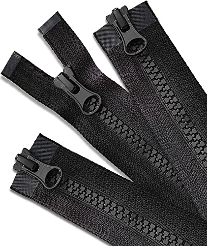 WAVEBEEXS 5mm Kunststoff Reißverschluss Teilbar, 3 Stück Reissverschluss 50 cm für Jacke, Nr.5 Jacke Reißverschlüsse Kaufen, Plastik Reißverschlüsse für Jacken, Mantel, Daunenjacke, Sweatshirt-20 inch WAVEBEEXS 5mm Kunststoff Reißverschluss Teilbar, 3 Stück Reissverschluss 50 cm für Jacke, Nr.5 Jacke Reißverschlüsse Kaufen, Plastik Reißverschlüsse für Jacken, Mantel, Daunenjacke, Sweatshirt-20 inch von WAVEBEEXS
