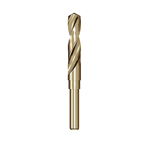 1/2-Zoll-Spiralbohrer mit gleichem Schaft, Bohrer mit kleinem Schaft, 6542 Schnellarbeitsstahl, Edelstahlbohrer, gerader Schaft, 1 Stück, 18–20 mm(18.5mm) von WAWPU
