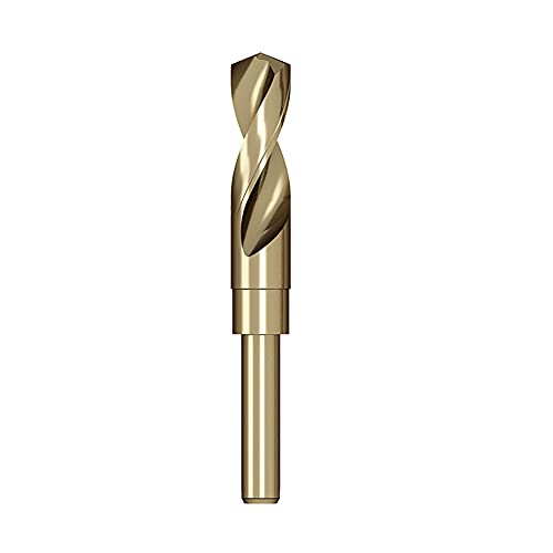 1/2-Zoll-Spiralbohrer mit gleichem Schaft, Bohrer mit kleinem Schaft, 6542 Schnellarbeitsstahl-Bohrer, gerader Schaft, 1 Stück, 20,5 mm - 25 mm(20.5mm) von WAWPU