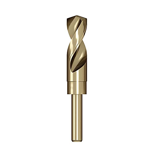 1/2-Zoll-Spiralbohrer mit gleichem Schaft, Bohrer mit kleinem Schaft, 6542 Schnellarbeitsstahl-Bohrer, gerader Schaft, 1 Stück, 20,5 mm - 25 mm(24mm) von WAWPU