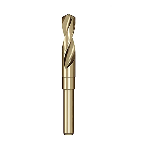 1/2-Zoll-Spiralbohrer mit gleichem Schaft, kleiner Schaftbohrer, 6542, Schnellarbeitsstahl, Edelstahl, Metallbohrer, 1 Stück, 14–17 mm(16mm) von WAWPU