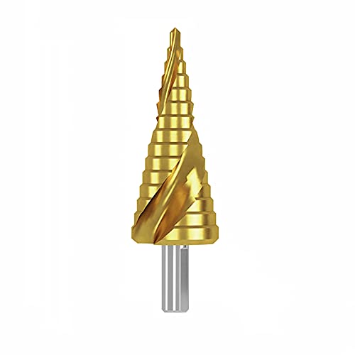 HSS-Stufenbohrer 4241 Bohrer Metallloch Elektrowerkzeuge 1 Stück(15 steps (4mm To 32mm)) von WAWPU