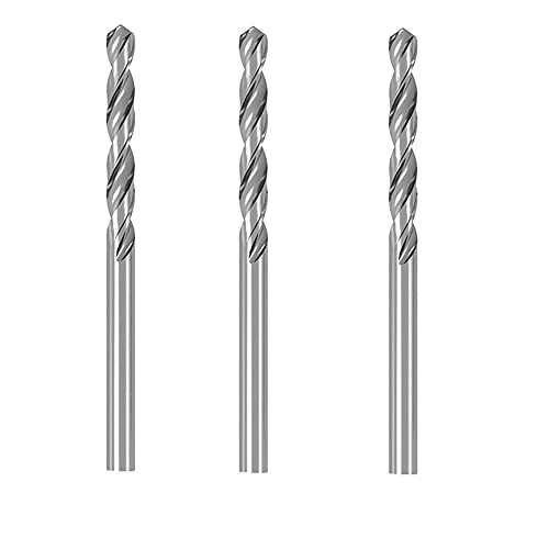 Spiralbohrer-Set, Schnellarbeitsstahl, gerader Schaft, Spiralbohrer for Metall, Edelstahl, 3-teilig, Durchmesser: 7–8,5 mm(8mmx117mm) von WAWPU