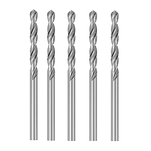 Spiralbohrer mit geradem Schaft, HSS-Bohrer, Schnellarbeitsstahlbohrer, 5 Stück, Durchmesser 5,5 mm, 6,2 mm(5.5mmx93mm) von WAWPU