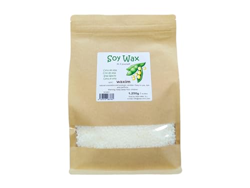 WAXIM. Sojawachs 1.250 g in perlen. Für ökologisch Kerzen und Naturkosmetik. Kerzenwachs, veganes wachs, wachs granulat soja. Wachs für DIY. WAXIM. Sojawachs 1.250 g in perlen. Für ökologisch Kerzen und Naturkosmetik. Kerzenwachs, veganes wachs, wachs granulat soja. Wachs für DIY. von WAXIM