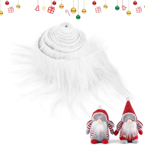 Furry Faux Precut Strips 5x150cm, Kunstleder Plüschstoff Weiß, Kunstfellstoff Vorgeschnittene Streifen, Fellimitat Kunstfell Weihnachts Basteln Flauschiges, für DIY Weihnachtsmann Haar Furry Faux Precut Strips 5x150cm, Kunstleder Plüschstoff Weiß, Kunstfellstoff Vorgeschnittene Streifen, Fellimitat Kunstfell Weihnachts Basteln Flauschiges, für DIY Weihnachtsmann Haar von WAYBWZDQ