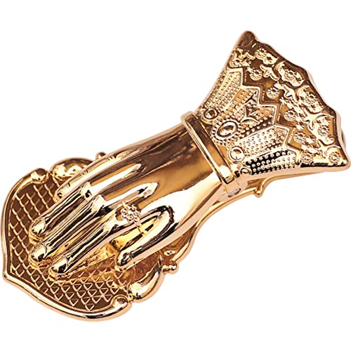 WAYUTO Vintage Damen handgeformte Buchklammer Gold Metall Büroklammern Dokument Handbuch Aufbewahrung Clip Dichtung Klemmen für Kaffee Tee Lebensmittel Beutel Dekorative Clips für Büro Schule Zuhause von WAYUTO