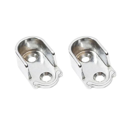 WBANGIAO Set mit 2 Schrankstangenhalterungen, Schienenhalterung, Möbelbeschläge, Schrankstangenendstütze, Basisstangenhalter für Kleidung, 16 mm WBANGIAO Set mit 2 Schrankstangenhalterungen, Schienenhalterung, Möbelbeschläge, Schrankstangenendstütze, Basisstangenhalter für Kleidung, 16 mm von WBANGIAO