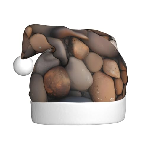 WBQLSL 15,7 Zoll hoher Weihnachtsmannhut für Erwachsene, Silvester, Kieselsteine am Strand, Weihnachtsmannmütze, Neujahrsfeier, dekorativer Hut Uni WBQLSL 15,7 Zoll hoher Weihnachtsmannhut für Erwachsene, Silvester, Kieselsteine am Strand, Weihnachtsmannmütze, Neujahrsfeier, dekorativer Hut Uni von WBQLSL