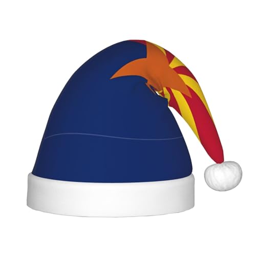 WBQLSL Arizona-Flagge, Kinder-Feiertags-Weihnachtsmütze, Weihnachtsveranstaltung, Bühnenaufführung, Urlaubsparty-Szene, Neujahrsparty, Mode, Kinder von WBQLSL