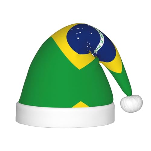 WBQLSL Brasilianische Flagge Kinder Urlaub Weihnachtsmützen Weihnachten Event Bühnenaufführung Urlaub Party Szene Neujahr Party Mode Kinderhüte WBQLSL Brasilianische Flagge Kinder Urlaub Weihnachtsmützen Weihnachten Event Bühnenaufführung Urlaub Party Szene Neujahr Party Mode Kinderhüte von WBQLSL