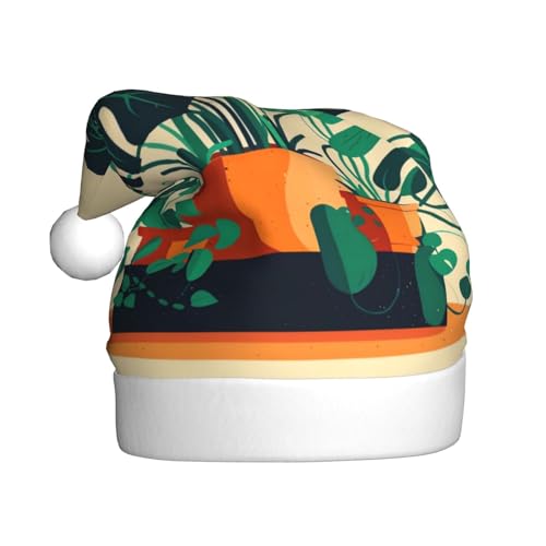 WBQLSL Cartoon Turtle Back Bamboo Adult Christmas Hat 39.9 cm high plush Christmas Hat Unisex Decorative Hat Santa Claus Christmas Halloween Party WBQLSL Cartoon Turtle Back Bamboo Adult Christmas Hat 39.9 cm high plush Christmas Hat Unisex Decorative Hat Santa Claus Christmas Halloween Party von WBQLSL