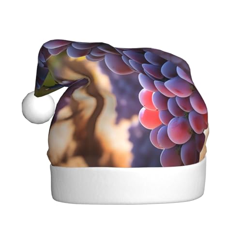 WBQLSL Desert Grapes Weihnachtsmütze für Erwachsene, 39,9 cm hoch, Plüsch-Weihnachtsmütze, Unisex, dekorativer Hut, Weihnachtsmann, Weihnachten, Halloween-Party WBQLSL Desert Grapes Weihnachtsmütze für Erwachsene, 39,9 cm hoch, Plüsch-Weihnachtsmütze, Unisex, dekorativer Hut, Weihnachtsmann, Weihnachten, Halloween-Party von WBQLSL