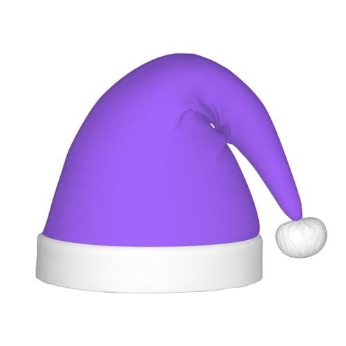 WBQLSL Einfarbige hellviolette Kinderweihnachtsmütze, Weihnachtsveranstaltung, Bühnenaufführung, Urlaub, Party, Silvesterparty, Mode, Kindermütze WBQLSL Einfarbige hellviolette Kinderweihnachtsmütze, Weihnachtsveranstaltung, Bühnenaufführung, Urlaub, Party, Silvesterparty, Mode, Kindermütze von WBQLSL