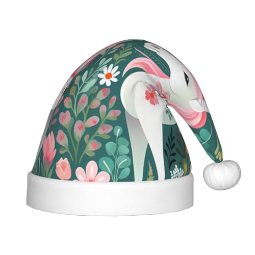 WBQLSL Einhorn mit rosa Haaren Kinder Urlaub Weihnachtsmützen Weihnachten Event Bühnenaufführung Urlaub Party Szene Neujahr Party Mode Kinderhüte WBQLSL Einhorn mit rosa Haaren Kinder Urlaub Weihnachtsmützen Weihnachten Event Bühnenaufführung Urlaub Party Szene Neujahr Party Mode Kinderhüte von WBQLSL