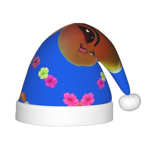 WBQLSL Modische Weihnachtshüte für Kinder, Smiley-Birnen-Design, Weihnachtsveranstaltungen, Partyszene, Neujahrsfeier, Kinderhüte von WBQLSL