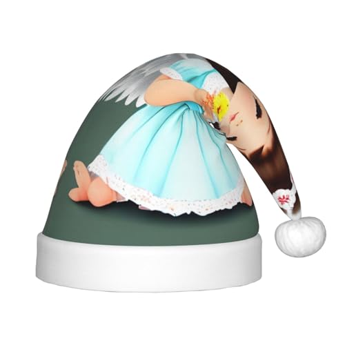 WBQLSL Niedlicher kleiner Engel Kinder Urlaub Weihnachtsmützen Weihnachten Event Bühnenaufführung Urlaub Party Szene Neujahr Party Mode Kinderhüte von WBQLSL