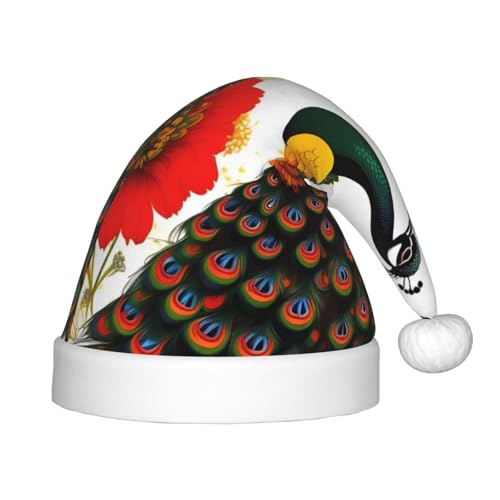 WBQLSL Pfauenrote Blume, Kinder-Feiertags-Weihnachtsmütze, Weihnachtsveranstaltung, Bühnenaufführung, Urlaubsparty-Szene, Neujahrsparty, Mode, Kindermütz WBQLSL Pfauenrote Blume, Kinder-Feiertags-Weihnachtsmütze, Weihnachtsveranstaltung, Bühnenaufführung, Urlaubsparty-Szene, Neujahrsparty, Mode, Kindermütz von WBQLSL