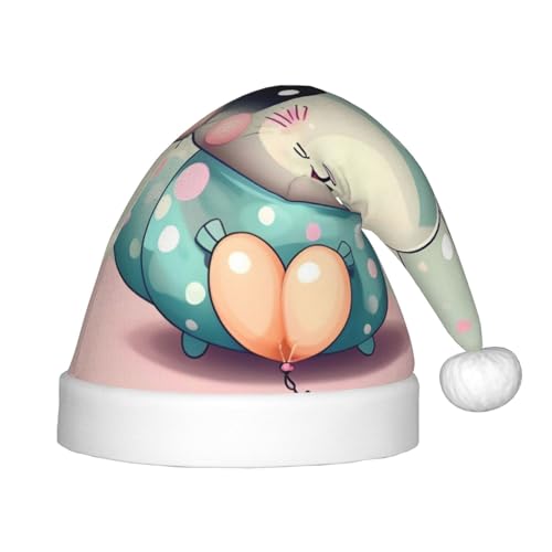 WBQLSL Rosa Cartoon Bunny Kindermode Weihnachtsmützen Weihnachten Event Bühnenaufführung Urlaub Party Szene Neujahr Party Kinderhüte WBQLSL Rosa Cartoon Bunny Kindermode Weihnachtsmützen Weihnachten Event Bühnenaufführung Urlaub Party Szene Neujahr Party Kinderhüte von WBQLSL
