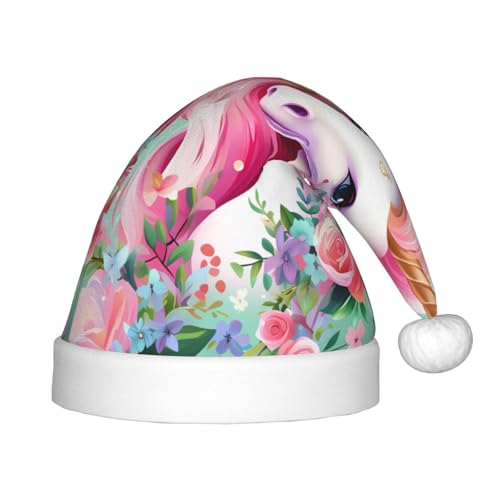 WBQLSL Rosa Einhorn Kindermode Weihnachtsmützen Weihnachten Event Bühnenaufführung Urlaub Party Szene Neujahr Party Kinderhüte WBQLSL Rosa Einhorn Kindermode Weihnachtsmützen Weihnachten Event Bühnenaufführung Urlaub Party Szene Neujahr Party Kinderhüte von WBQLSL