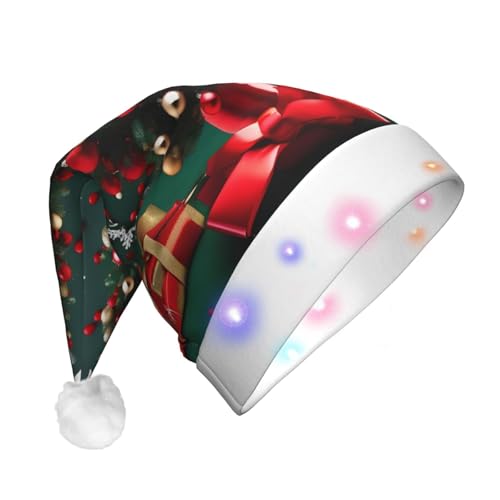 WBQLSL Runde Kugel Weihnachtsbaum warm und pelzig Partyhut, perfekt für Feiertagsparty-Dekorationen und Geschenke von WBQLSL