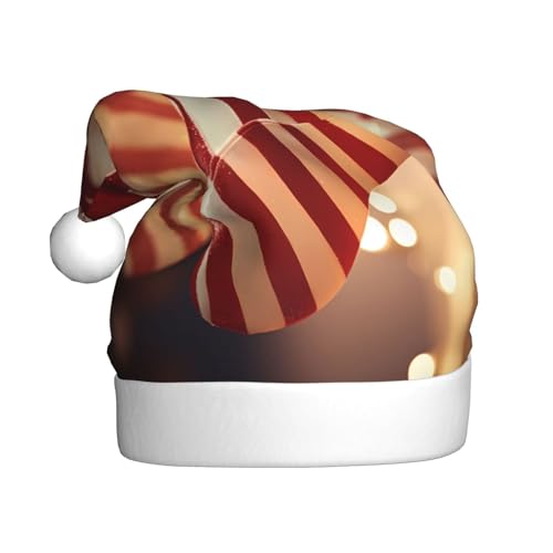 WBQLSL Weihnachtselemente Weihnachtsmütze für Erwachsene, 39,9 cm hohe Plüsch-Weihnachtsmütze, Unisex, dekorativer Hut, Weihnachtsmann, Weihnachten, Halloween-Party WBQLSL Weihnachtselemente Weihnachtsmütze für Erwachsene, 39,9 cm hohe Plüsch-Weihnachtsmütze, Unisex, dekorativer Hut, Weihnachtsmann, Weihnachten, Halloween-Party von WBQLSL