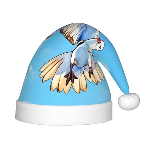 WBQLSL Weihnachtsfeierhüte, Weihnachts- und Neujahrsveranstaltung Bühnenauftritte und andere Feiertagsparty-Szenen, Möwen im Flug Kinder Weihnachtsmützen von WBQLSL