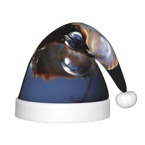 WBQLSL Weihnachtsfeierhüte, Weihnachts- und Neujahrsveranstaltung Bühnenauftritte und andere Feiertagsparty-Szenen, Muscheln Kinder Weihnachtsmützen von WBQLSL