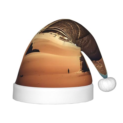 WBQLSL Weihnachtsfeierhüte, Weihnachts- und Neujahrsveranstaltung Bühnenauftritte und andere Feiertagsparty-Szenen, Träumen von den Pyramiden von Khufu Kinder Weihnachtsmützen von WBQLSL