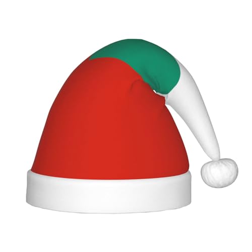 WBQLSL Weihnachtsparty-Hüte, Weihnachts- und Neujahrsveranstaltung, Bühnenauftritte und andere Feiertagsparty-Szenen, bulgarische Flagge, Kinder-Weihnachtsmützen von WBQLSL