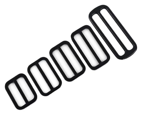 Verstellbare Schiebeschnalle aus Metall, 5/10 Stück, 25–38 mm, Metall-Schiebeschnallen, Taschengurt, Gürtel, Gurtband, rechteckiger Schieberring, verstellbares Leder-Bastelzubehör(Black,38mm-10Pcs) Verstellbare Schiebeschnalle aus Metall, 5/10 Stück, 25–38 mm, Metall-Schiebeschnallen, Taschengurt, Gürtel, Gurtband, rechteckiger Schieberring, verstellbares Leder-Bastelzubehör(Black,38mm-10Pcs) von WBTAJZHY