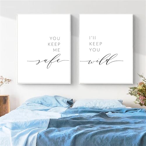 Wandkunstdrucke,2 Stück-Abstrakte Kunstdrucke Poster Schlafzimmer Zitat Wand Kunst Leinwand Malerei Nordisch Bilder Poster Über Bett Wand Bilder Dekoration Kunstwerk-50 * 60cm/20 * 24 Zoll(ungerahmt) Wandkunstdrucke,2 Stück-Abstrakte Kunstdrucke Poster Schlafzimmer Zitat Wand Kunst Leinwand Malerei Nordisch Bilder Poster Über Bett Wand Bilder Dekoration Kunstwerk-50 * 60cm/20 * 24 Zoll(ungerahmt) von WBYZAC