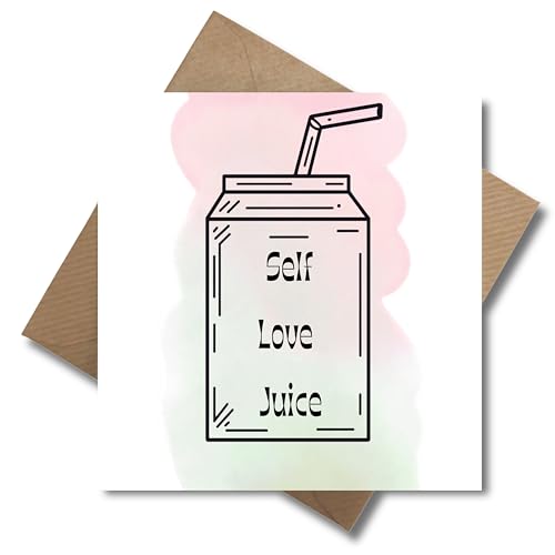 Grußkarte „Self Love Juice“ – Feministische Motivationskarte für Selbstliebe, Empowerment & Geburtstag – Quadratisch – 300g/m² Premium – Geschenk für Freund:innen & starke Frauen – Inkl. Umschlag Grußkarte „Self Love Juice“ – Feministische Motivationskarte für Selbstliebe, Empowerment & Geburtstag – Quadratisch – 300g/m² Premium – Geschenk für Freund:innen & starke Frauen – Inkl. Umschlag von WBdesignz