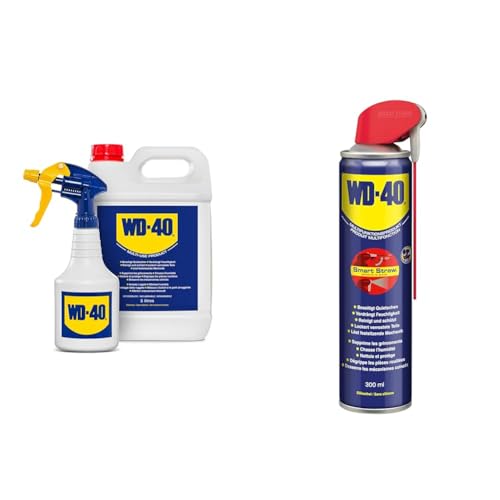 WD-40 Multifunktionsprodukt 5L Kanister Inklusive Zerstäuber, Silikon, Aerosol, für z. B Fahrrad, Rost, Werkzeug & Multifunktionsprodukt Smart Straw 300ml WD-40 Multifunktionsprodukt 5L Kanister Inklusive Zerstäuber, Silikon, Aerosol, für z. B Fahrrad, Rost, Werkzeug & Multifunktionsprodukt Smart Straw 300ml von WD-40