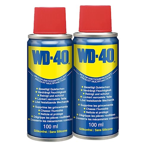 WD-40 Multifunktionsprodukt Classic 100ml | Öl Spray | Kriechöl | Schmiermittel | Multifunktionsöl | Sprühöl (2x100 ml) von WD-40